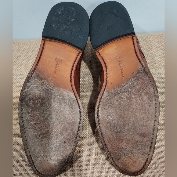 Allen Edmonds Stuttgart Men's Leather Dress Shoes Size 11 D - Picture 8 of 8